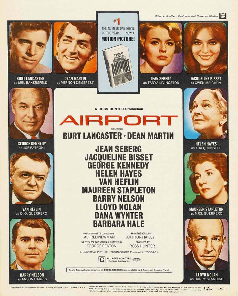 Аэропорт / Airport (1970) отзывы. Рецензии. Новости кино. Актеры фильма Аэропорт. Отзывы о фильме Аэропорт