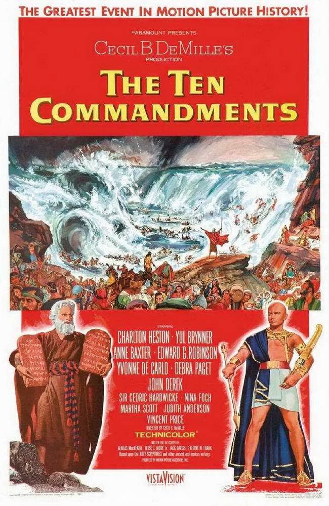 Десять заповедей / The Ten Commandments (1956) отзывы. Рецензии. Новости кино. Актеры фильма Десять заповедей. Отзывы о фильме Десять заповедей