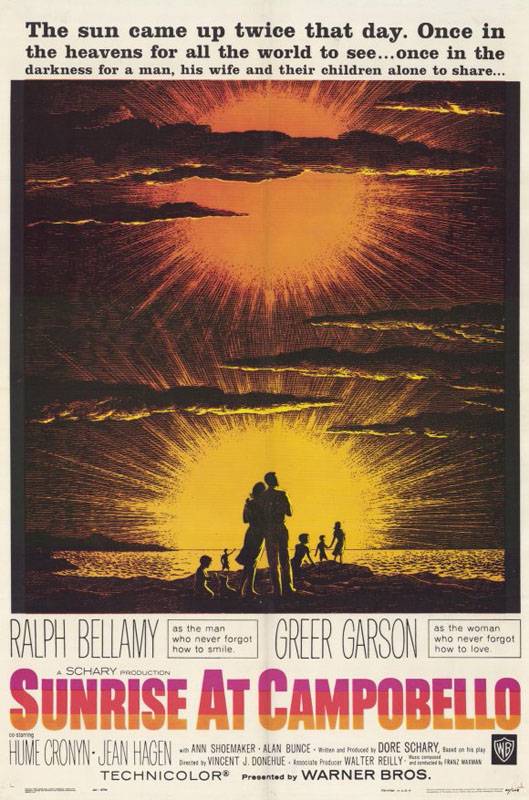 Восход солнца в Кампобелло / Sunrise at Campobello (1960) отзывы. Рецензии. Новости кино. Актеры фильма Восход солнца в Кампобелло. Отзывы о фильме Восход солнца в Кампобелло