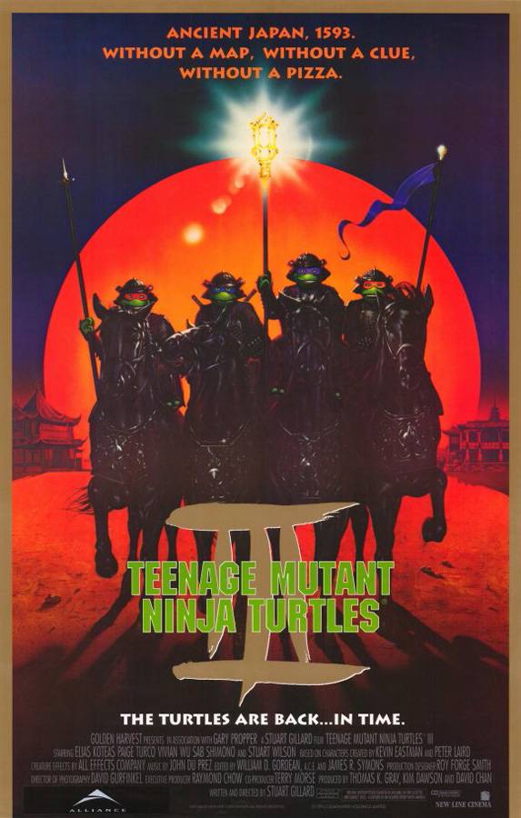 Черепашки-ниндзя 3 / Teenage Mutant Ninja Turtles III (1993) отзывы. Рецензии. Новости кино. Актеры фильма Черепашки-ниндзя 3. Отзывы о фильме Черепашки-ниндзя 3