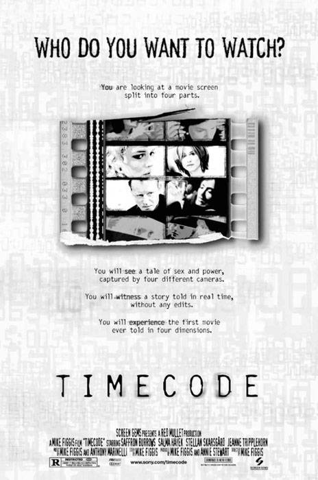 Тайм-код / Timecode (2000) отзывы. Рецензии. Новости кино. Актеры фильма Тайм-код. Отзывы о фильме Тайм-код