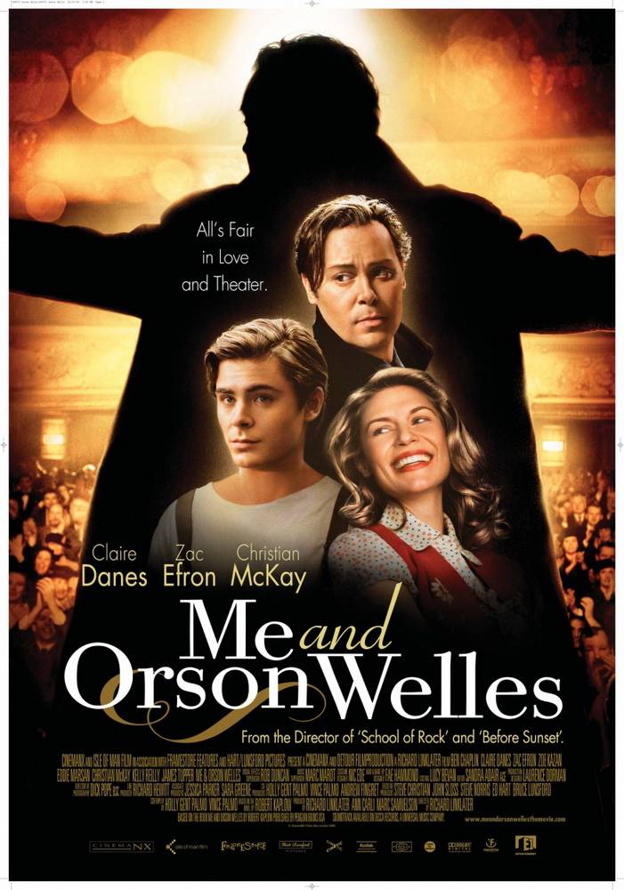Я и Орсон Уэллс / Me and Orson Welles (2008) отзывы. Рецензии. Новости кино. Актеры фильма Я и Орсон Уэллс. Отзывы о фильме Я и Орсон Уэллс