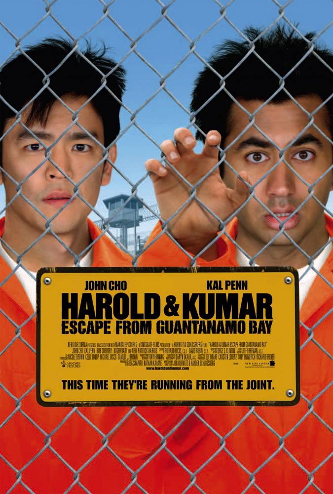 Гарольд и Кумар: Побег из Гуантанамо / Harold & Kumar Escape from Guantanamo Bay (2008) отзывы. Рецензии. Новости кино. Актеры фильма Гарольд и Кумар: Побег из Гуантанамо. Отзывы о фильме Гарольд и Кумар: Побег из Гуантанамо
