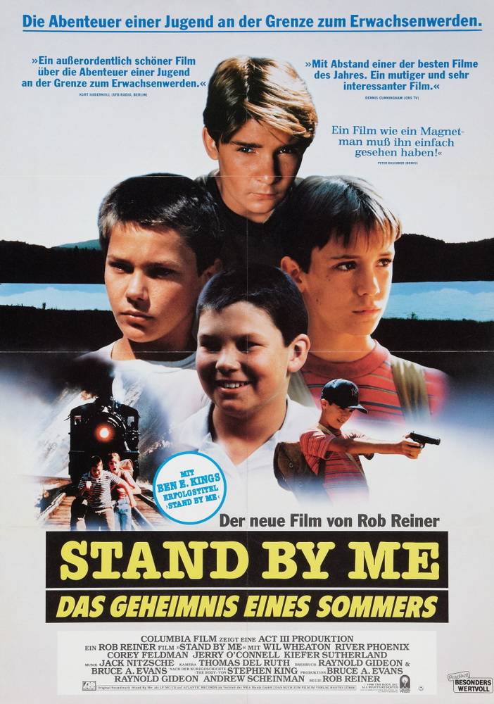 Постер N39929 к фильму Останься со мной (1986)