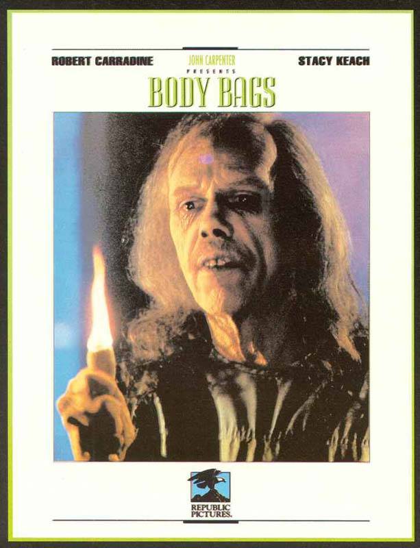 Мешки для трупов / Body Bags (1993) отзывы. Рецензии. Новости кино. Актеры фильма Мешки для трупов. Отзывы о фильме Мешки для трупов