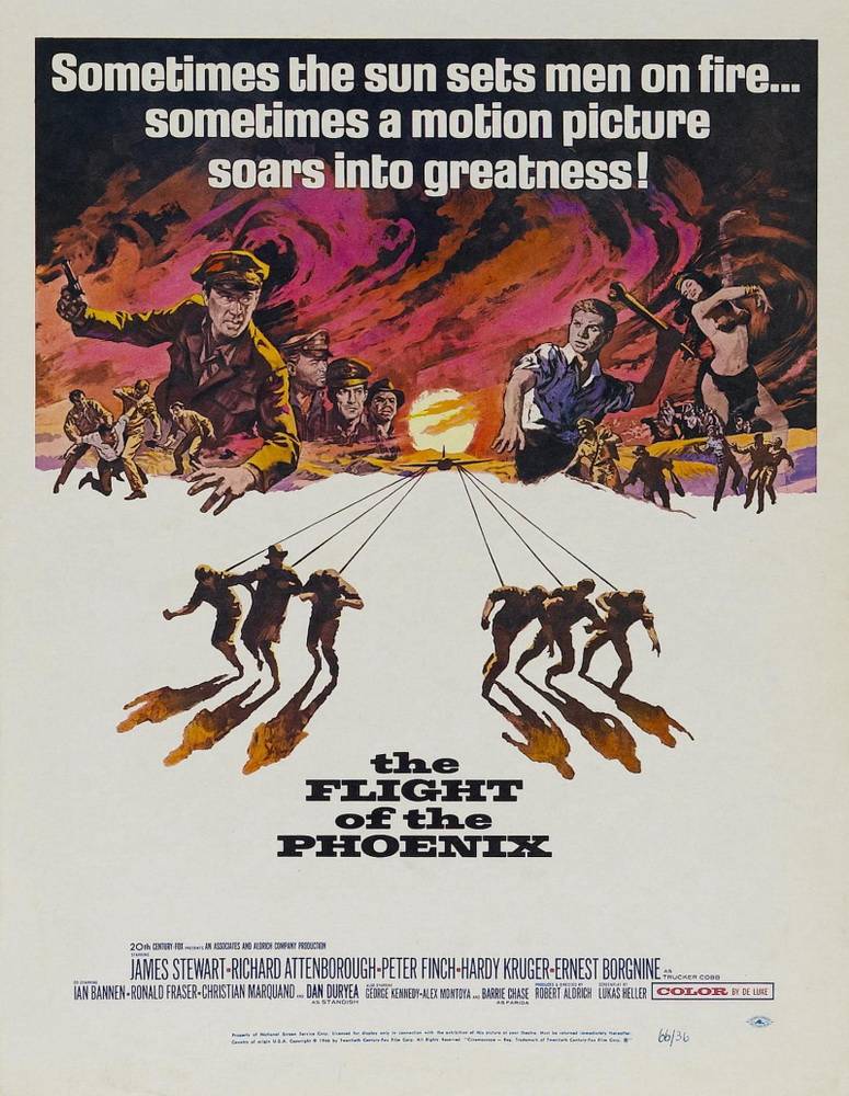 Полет Феникса / The Flight of the Phoenix (1965) отзывы. Рецензии. Новости кино. Актеры фильма Полет Феникса. Отзывы о фильме Полет Феникса