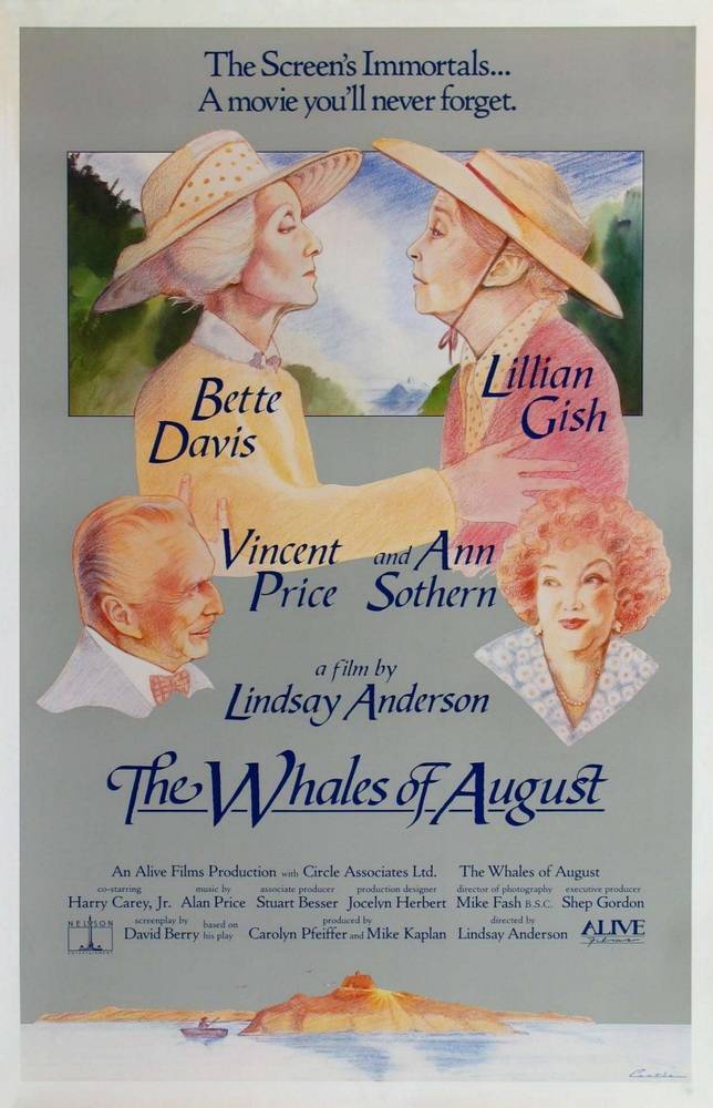 Августовские киты / The Whales of August (1987) отзывы. Рецензии. Новости кино. Актеры фильма Августовские киты. Отзывы о фильме Августовские киты