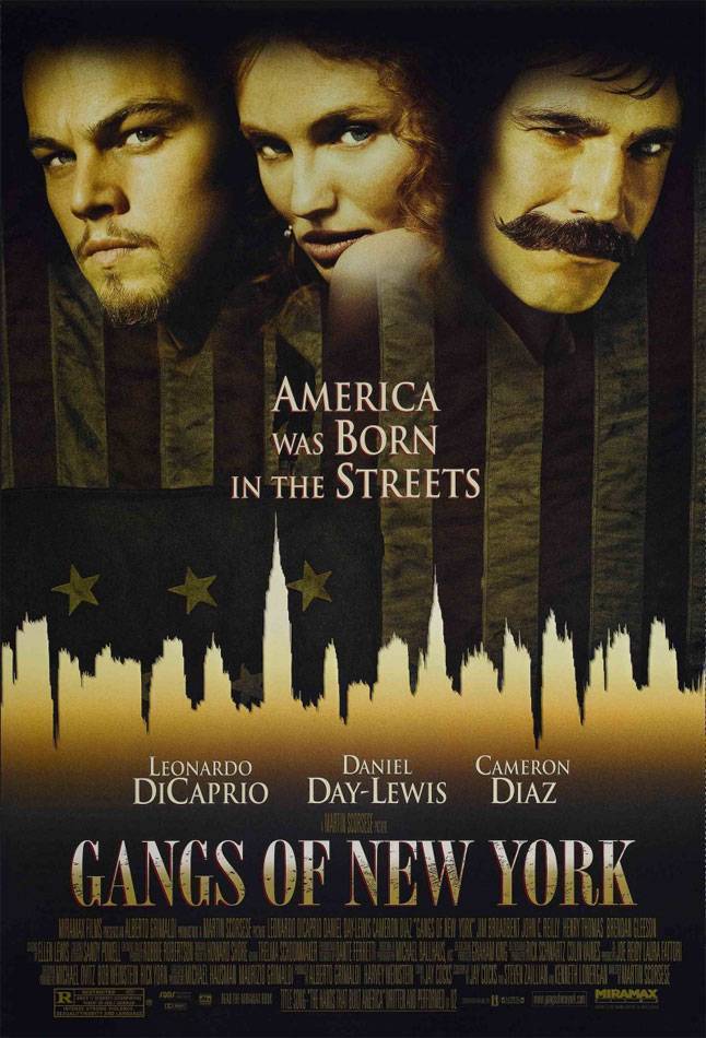 Банды Нью-Йорка / Gangs of New York (2002) отзывы. Рецензии. Новости кино. Актеры фильма Банды Нью-Йорка. Отзывы о фильме Банды Нью-Йорка