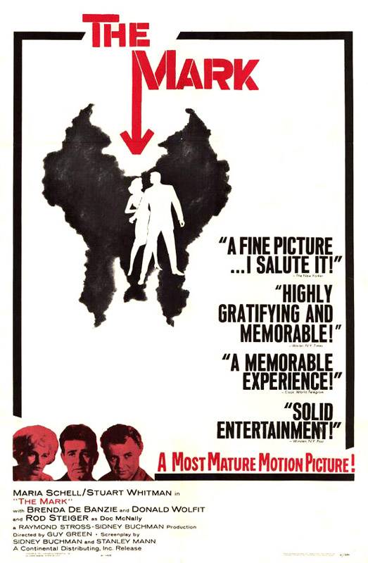 Метка / The Mark (1961) отзывы. Рецензии. Новости кино. Актеры фильма Метка. Отзывы о фильме Метка