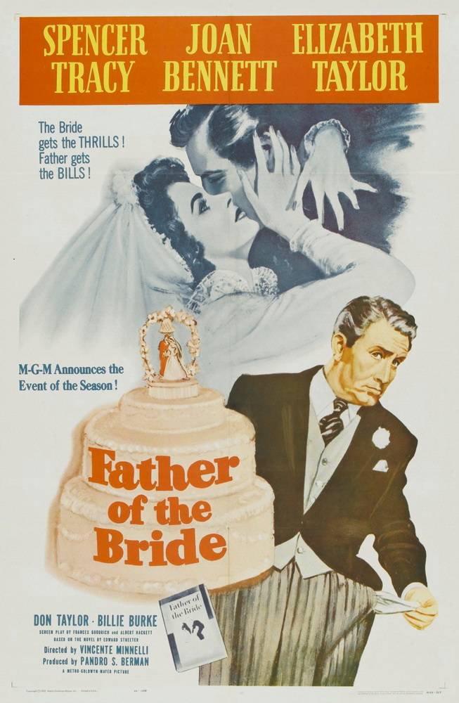 Отец невесты / Father of the Bride (1950) отзывы. Рецензии. Новости кино. Актеры фильма Отец невесты. Отзывы о фильме Отец невесты