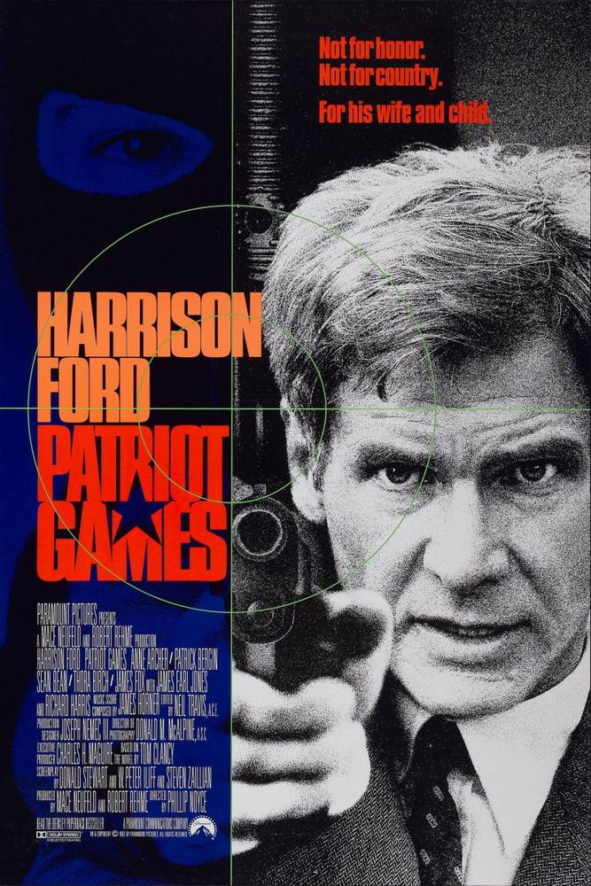 Игры патриотов / Patriot Games (1992) отзывы. Рецензии. Новости кино. Актеры фильма Игры патриотов. Отзывы о фильме Игры патриотов