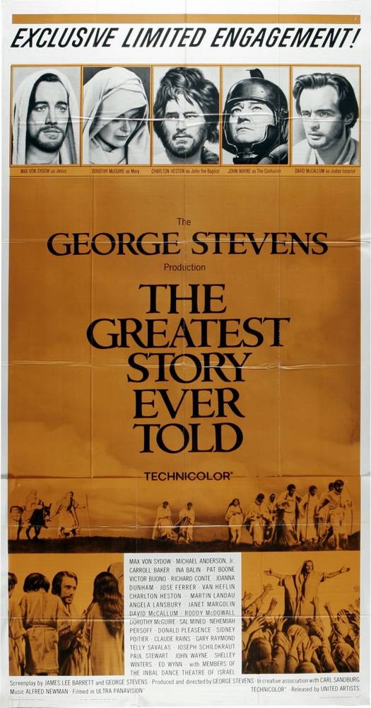 Постер N41050 к фильму Величайшая из когда-либо рассказанных историй (1965)