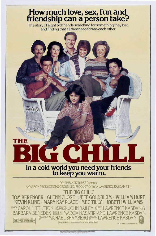 Большое разочарование / The Big Chill (1983) отзывы. Рецензии. Новости кино. Актеры фильма Большое разочарование. Отзывы о фильме Большое разочарование