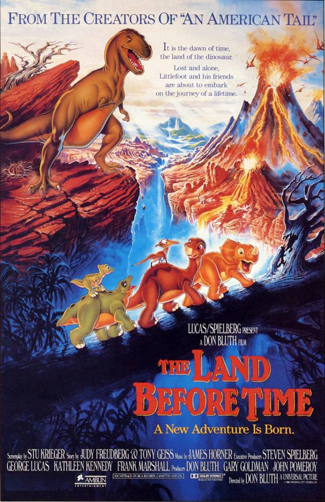 Земля до начала времен / The Land Before Time (1988) отзывы. Рецензии. Новости кино. Актеры фильма Земля до начала времен. Отзывы о фильме Земля до начала времен