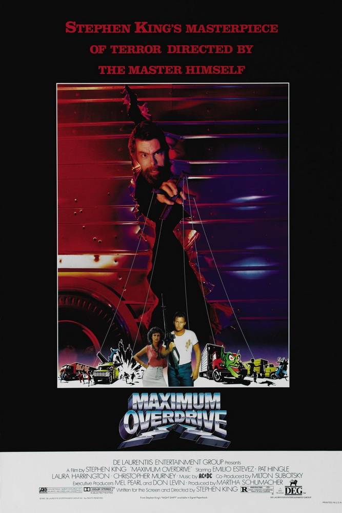 Максимальное ускорение / Maximum Overdrive (1986) отзывы. Рецензии. Новости кино. Актеры фильма Максимальное ускорение. Отзывы о фильме Максимальное ускорение