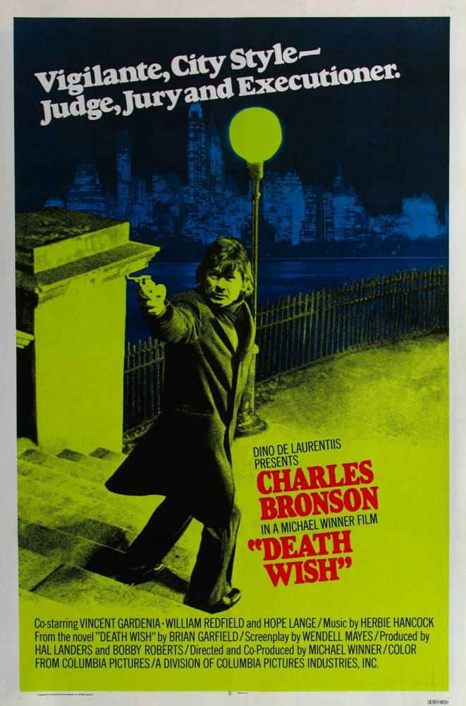 Жажда смерти / Death Wish (1974) отзывы. Рецензии. Новости кино. Актеры фильма Жажда смерти. Отзывы о фильме Жажда смерти