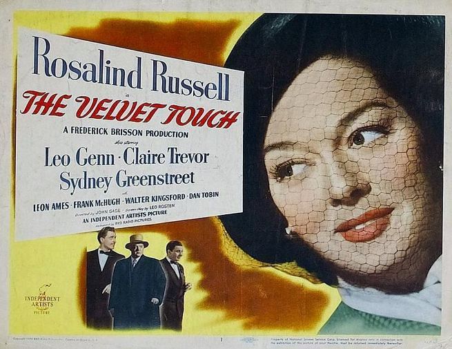 The Velvet Touch / The Velvet Touch (1948) отзывы. Рецензии. Новости кино. Актеры фильма The Velvet Touch. Отзывы о фильме The Velvet Touch