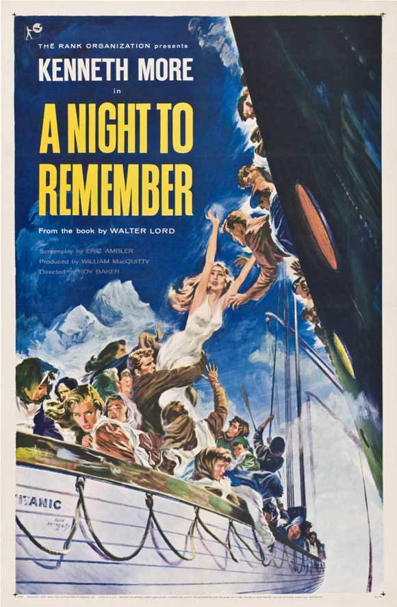 Гибель "Титаника" / A Night to Remember (1958) отзывы. Рецензии. Новости кино. Актеры фильма Гибель "Титаника". Отзывы о фильме Гибель "Титаника"