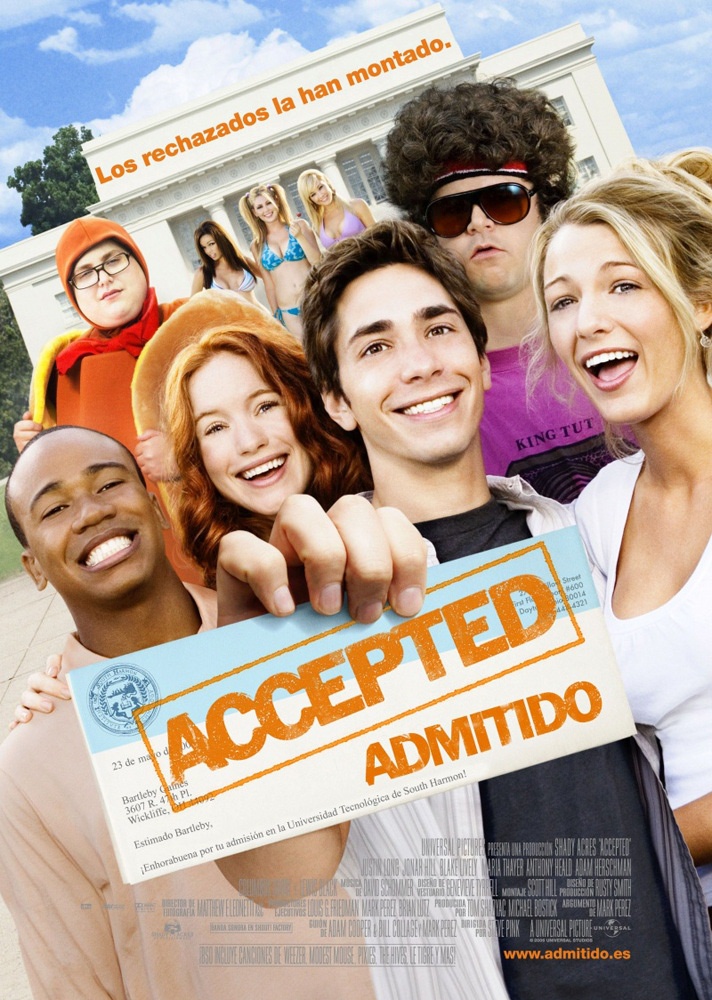 Нас приняли! / Accepted (2006) отзывы. Рецензии. Новости кино. Актеры фильма Нас приняли!. Отзывы о фильме Нас приняли!