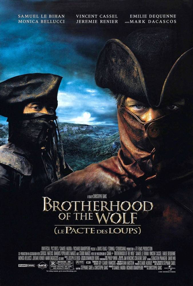 Братство волка / Le Pacte des loups (2001) отзывы. Рецензии. Новости кино. Актеры фильма Братство волка. Отзывы о фильме Братство волка