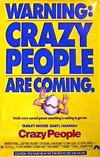 Психованные / Crazy People (1990) отзывы. Рецензии. Новости кино. Актеры фильма Психованные. Отзывы о фильме Психованные