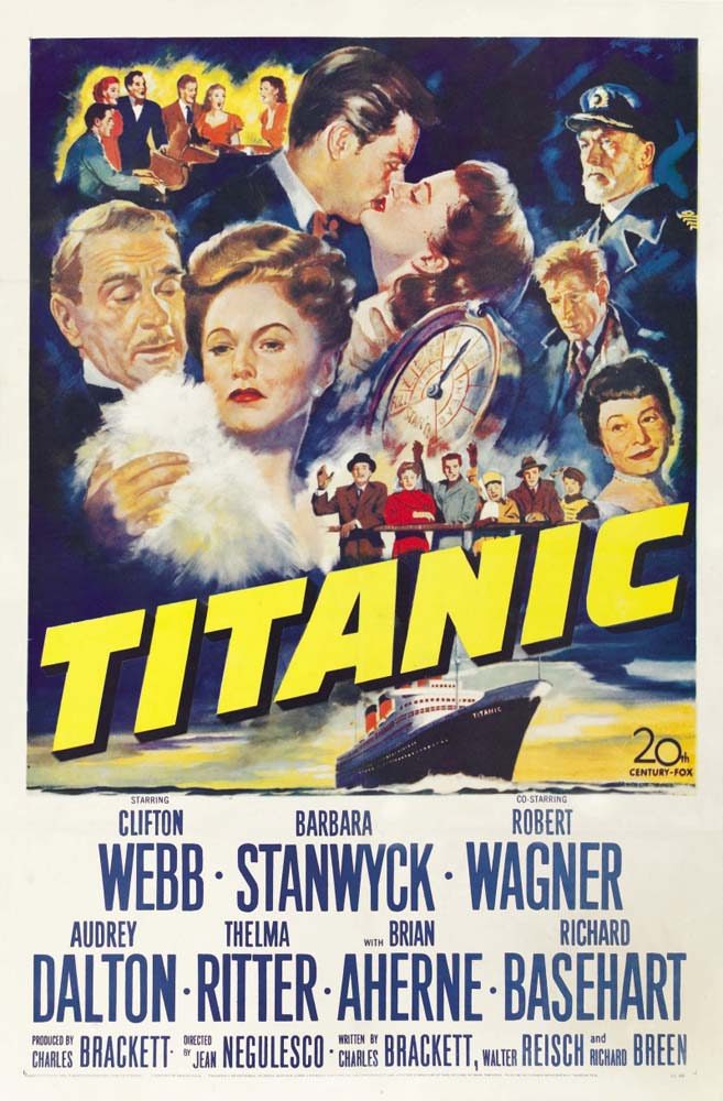 Постер N41998 к фильму Титаник (1953)