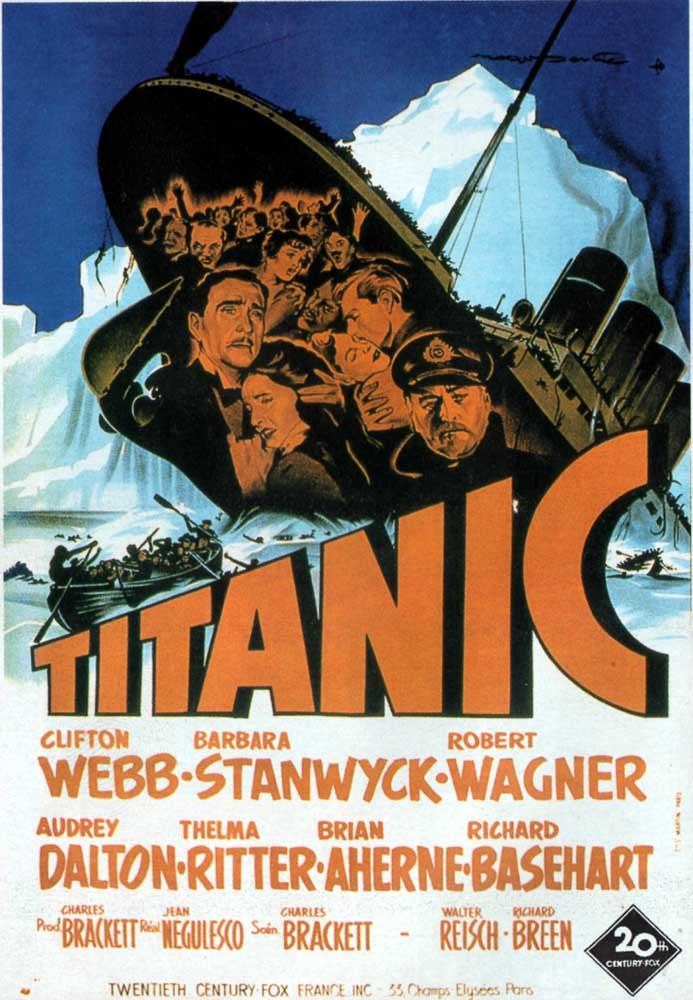 Постер N41999 к фильму Титаник (1953)