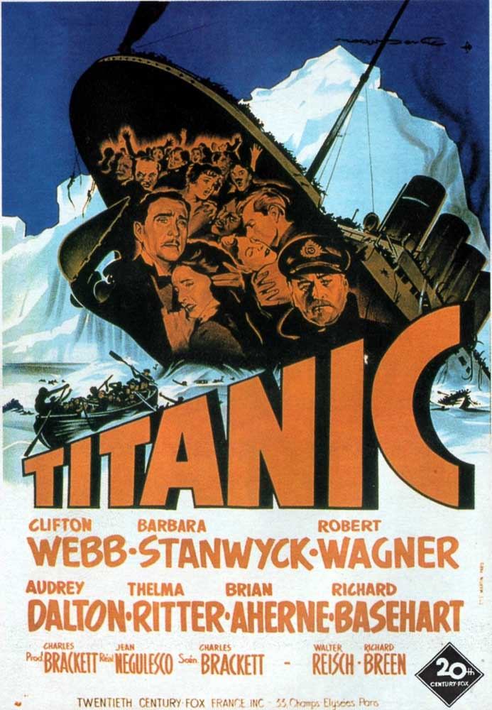 Титаник / Titanic (1953) отзывы. Рецензии. Новости кино. Актеры фильма Титаник. Отзывы о фильме Титаник