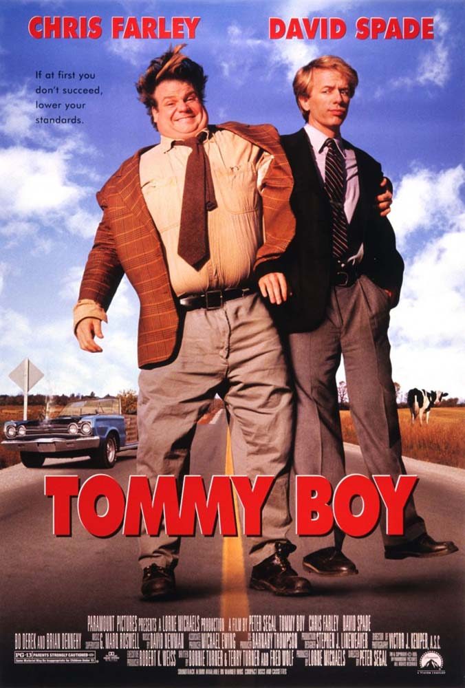 Увалень Томми / Tommy Boy (1995) отзывы. Рецензии. Новости кино. Актеры фильма Увалень Томми. Отзывы о фильме Увалень Томми