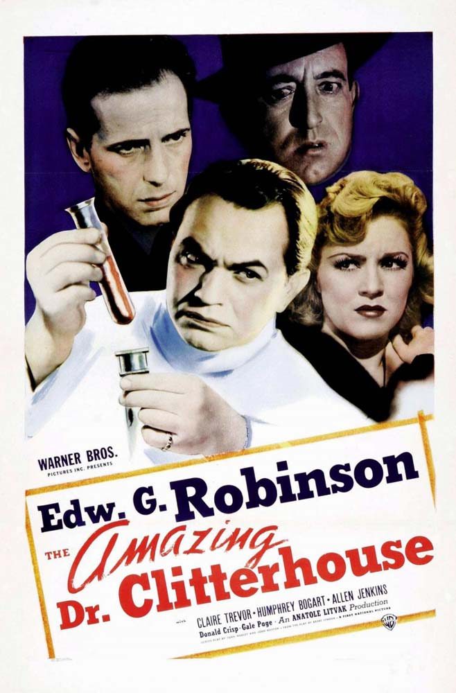 Удивительный доктор Клайттерхаус / The Amazing Dr. Clitterhouse (1938) отзывы. Рецензии. Новости кино. Актеры фильма Удивительный доктор Клайттерхаус. Отзывы о фильме Удивительный доктор Клайттерхаус