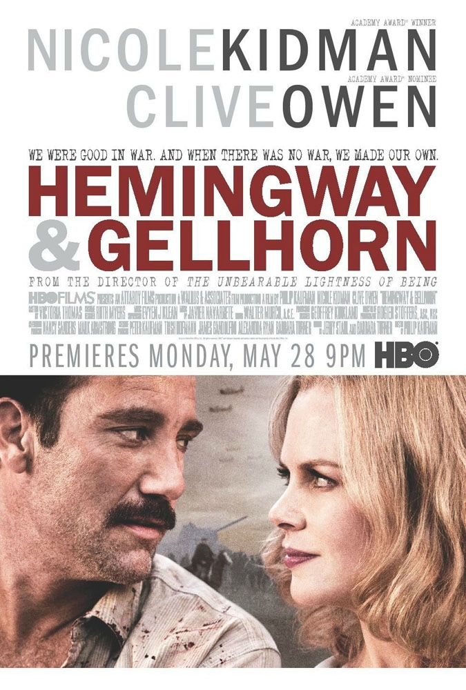 Хемингуэй и Геллхорн / Hemingway & Gellhorn (2012) отзывы. Рецензии. Новости кино. Актеры фильма Хемингуэй и Геллхорн. Отзывы о фильме Хемингуэй и Геллхорн
