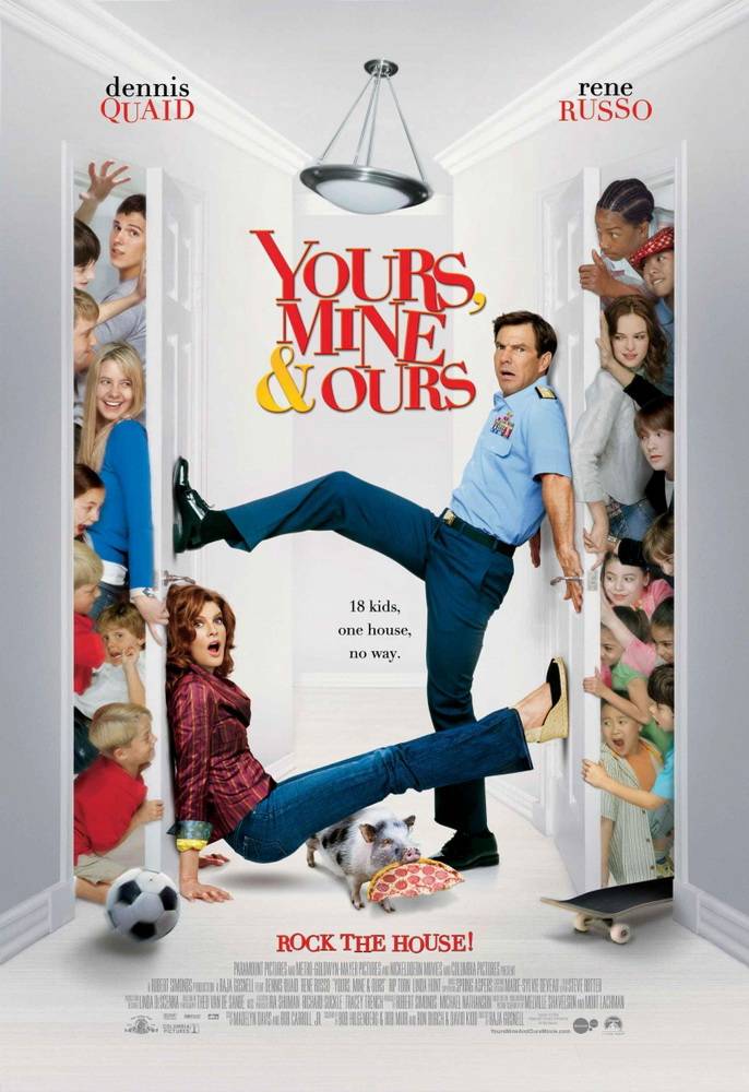 Твои, мои и наши / Yours, Mine and Ours (2005) отзывы. Рецензии. Новости кино. Актеры фильма Твои, мои и наши. Отзывы о фильме Твои, мои и наши