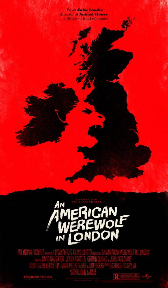 Постер N43945 к фильму Американский оборотень в Лондоне (1981)
