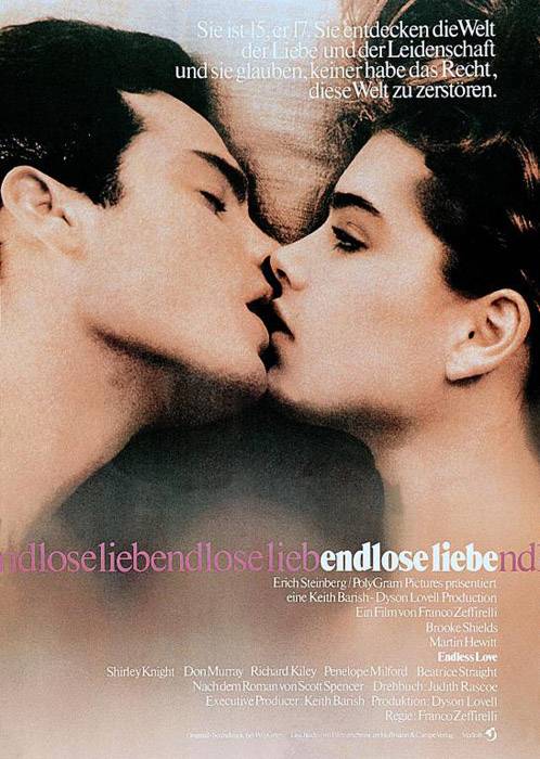 Бесконечная любовь / Endless Love (1981) отзывы. Рецензии. Новости кино. Актеры фильма Бесконечная любовь. Отзывы о фильме Бесконечная любовь