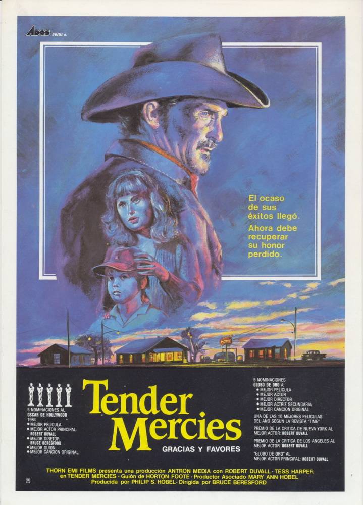 Нежное милосердие / Tender Mercies (1983) отзывы. Рецензии. Новости кино. Актеры фильма Нежное милосердие. Отзывы о фильме Нежное милосердие