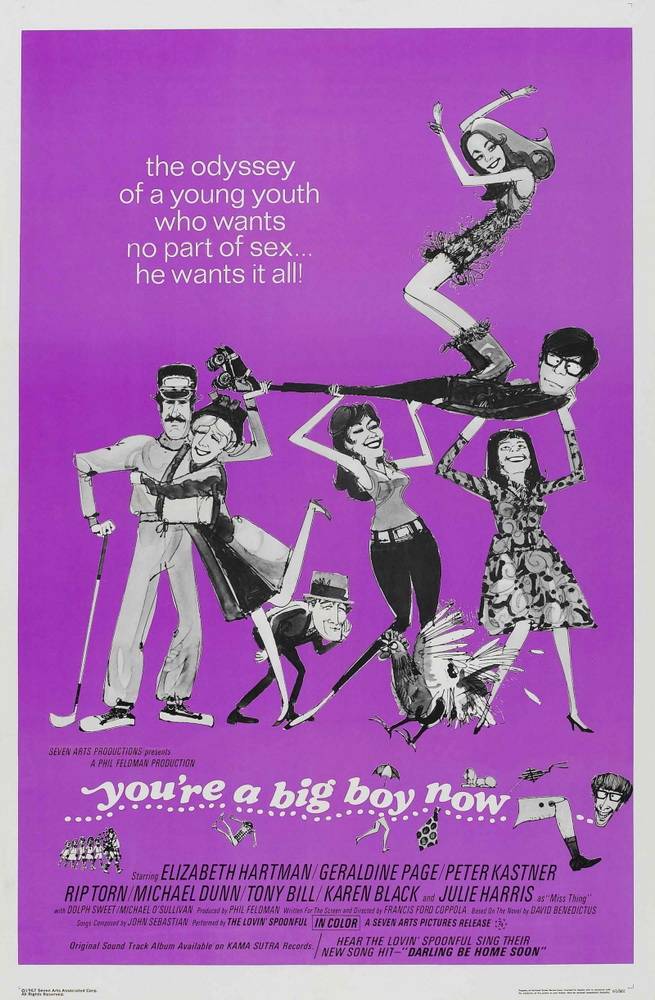 Ты теперь большой мальчик / You`re a Big Boy Now (1966) отзывы. Рецензии. Новости кино. Актеры фильма Ты теперь большой мальчик. Отзывы о фильме Ты теперь большой мальчик