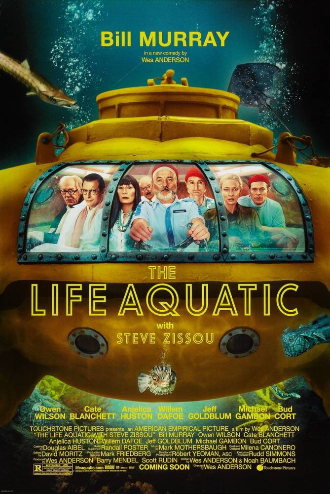 Водная жизнь / The Life Aquatic with Steve Zissou (2004) отзывы. Рецензии. Новости кино. Актеры фильма Водная жизнь. Отзывы о фильме Водная жизнь