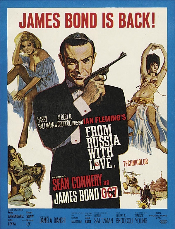 Из России с любовью / From Russia with Love (1963) отзывы. Рецензии. Новости кино. Актеры фильма Из России с любовью. Отзывы о фильме Из России с любовью