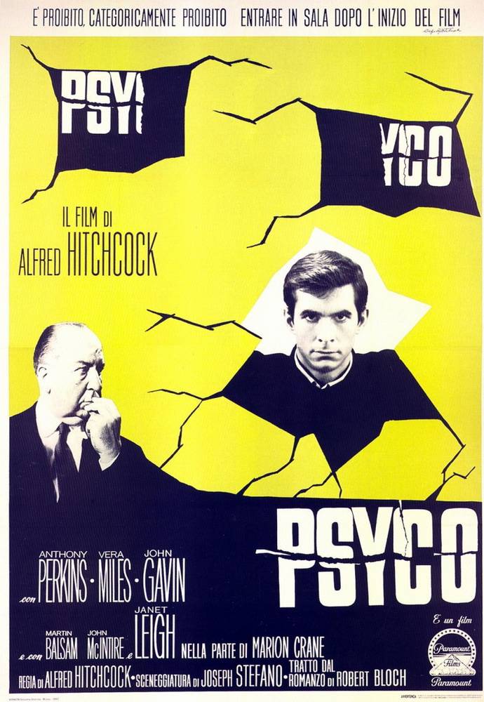 Постер N45450 к фильму Психо (1960)
