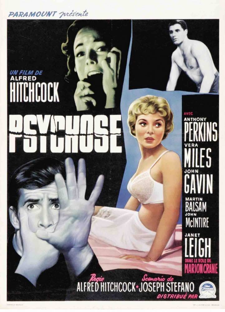 Постер N45451 к фильму Психо (1960)