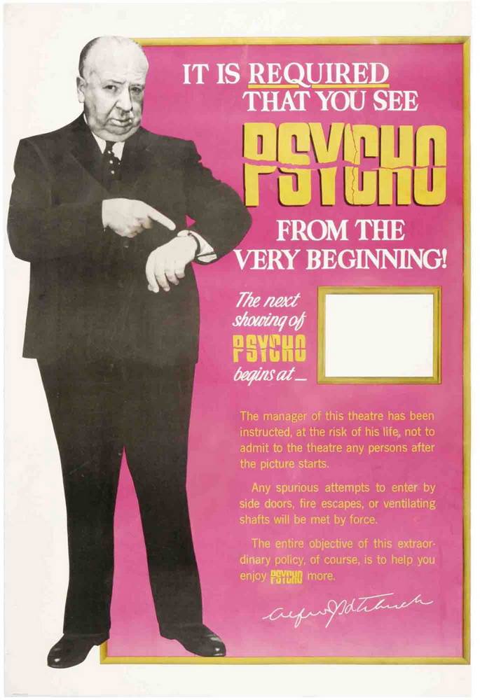 Постер N45454 к фильму Психо (1960)