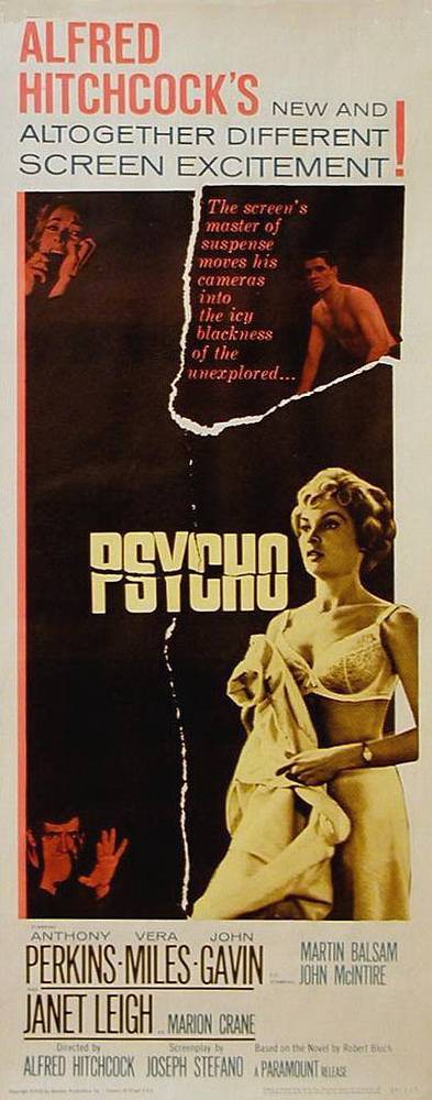 Постер N45455 к фильму Психо (1960)