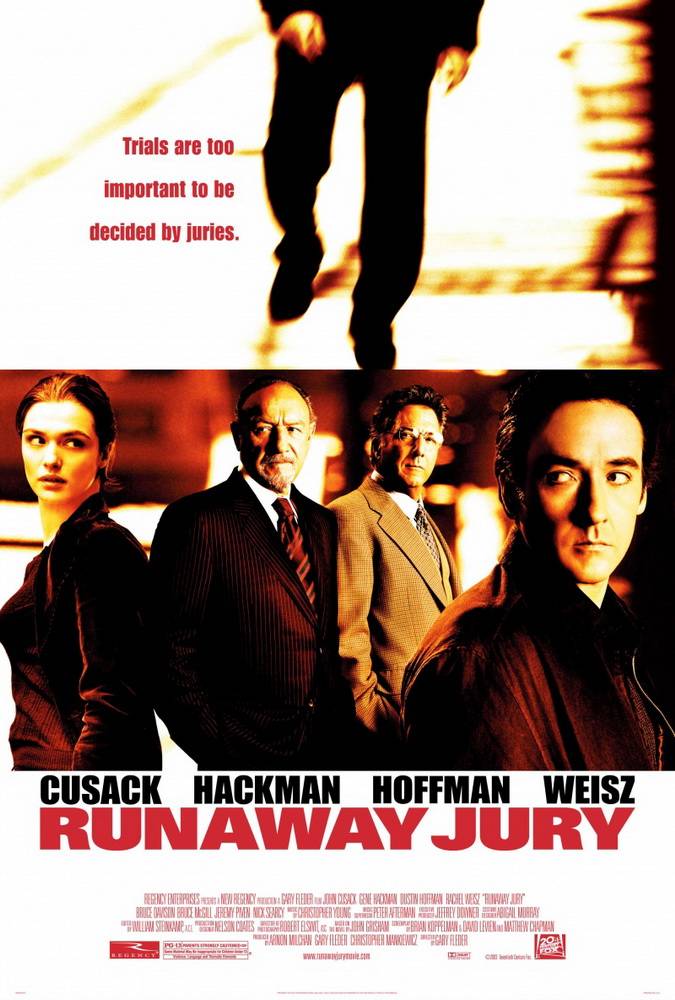 Вердикт за деньги / Runaway Jury (2003) отзывы. Рецензии. Новости кино. Актеры фильма Вердикт за деньги. Отзывы о фильме Вердикт за деньги