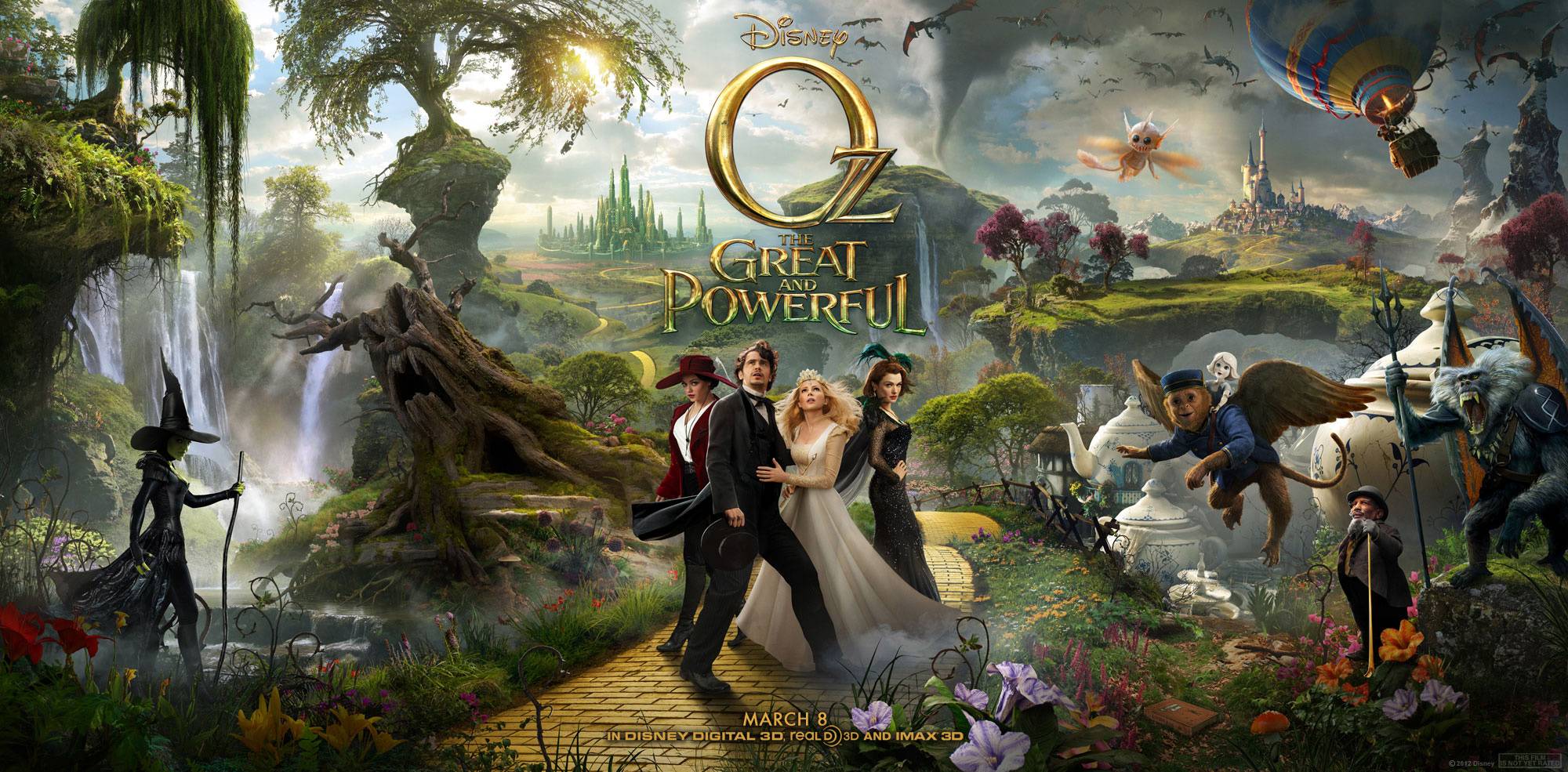 Постер #45942 к фильму ""Оз: Великий и ужасный" / Oz: The Great and Powerful"