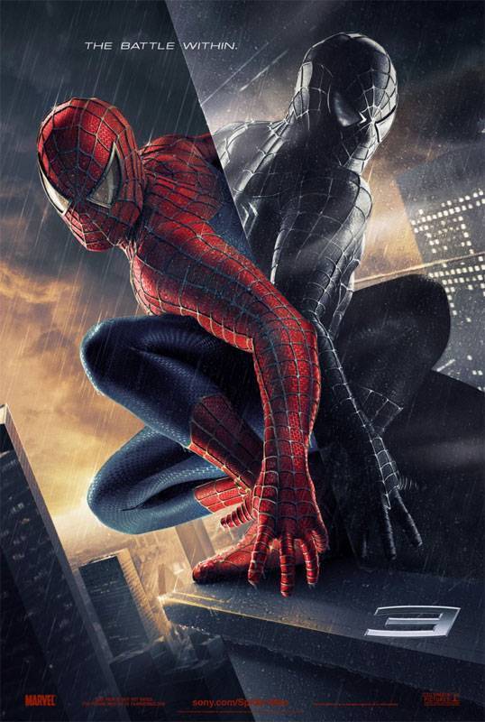 Человек-паук 3: Враг в отражении: постер N3902