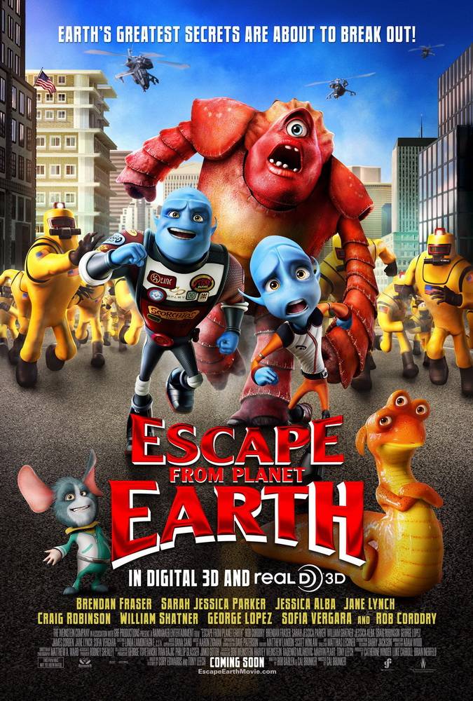 Побег с планеты Земля / Escape from Planet Earth (2013) отзывы. Рецензии. Новости кино. Актеры фильма Побег с планеты Земля. Отзывы о фильме Побег с планеты Земля