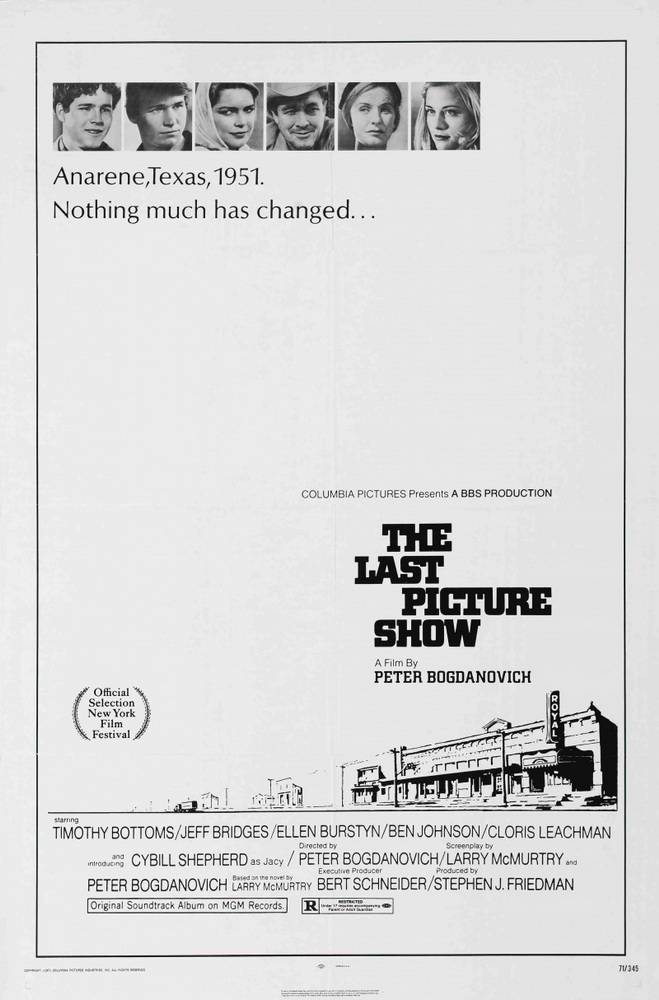 Последний киносеанс / The Last Picture Show (1971) отзывы. Рецензии. Новости кино. Актеры фильма Последний киносеанс. Отзывы о фильме Последний киносеанс