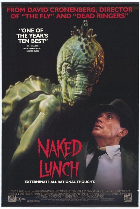 Обед нагишом / Naked Lunch (1991) отзывы. Рецензии. Новости кино. Актеры фильма Обед нагишом. Отзывы о фильме Обед нагишом