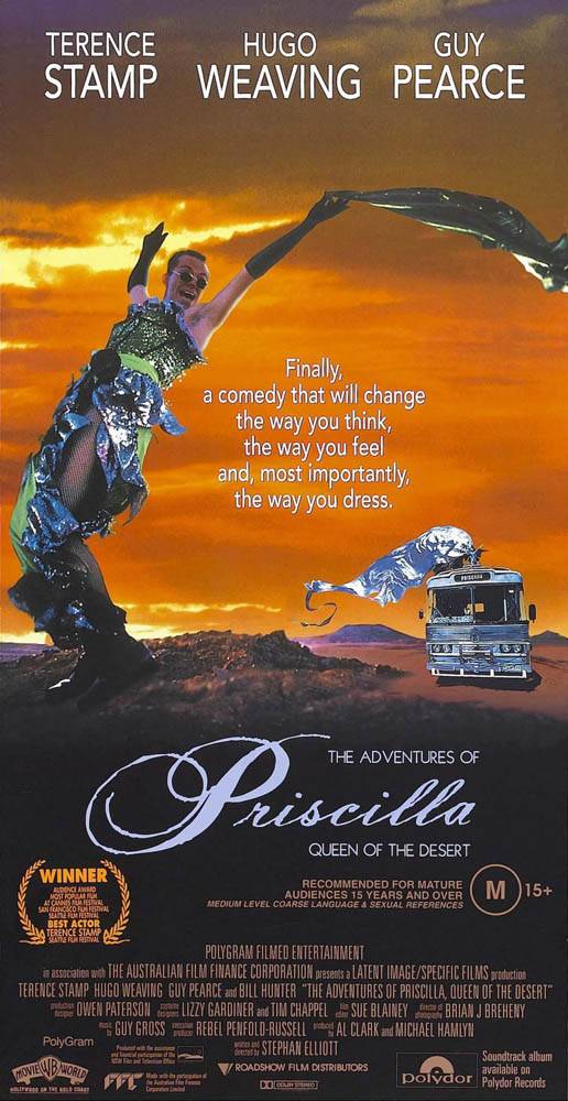 Приключения Присциллы, королевы пустыни / The Adventures of Priscilla, Queen of the Desert (1994) отзывы. Рецензии. Новости кино. Актеры фильма Приключения Присциллы, королевы пустыни. Отзывы о фильме Приключения Присциллы, королевы пустыни