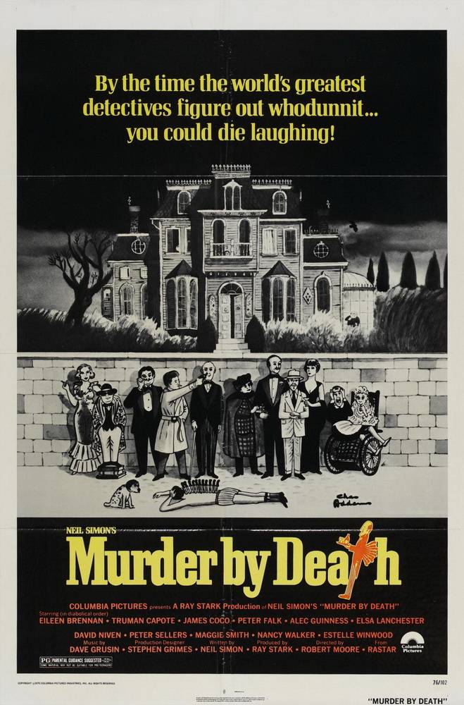 Ужин с убийством / Murder by Death (1976) отзывы. Рецензии. Новости кино. Актеры фильма Ужин с убийством. Отзывы о фильме Ужин с убийством